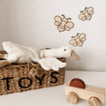 Bienen aus Holz graviert
