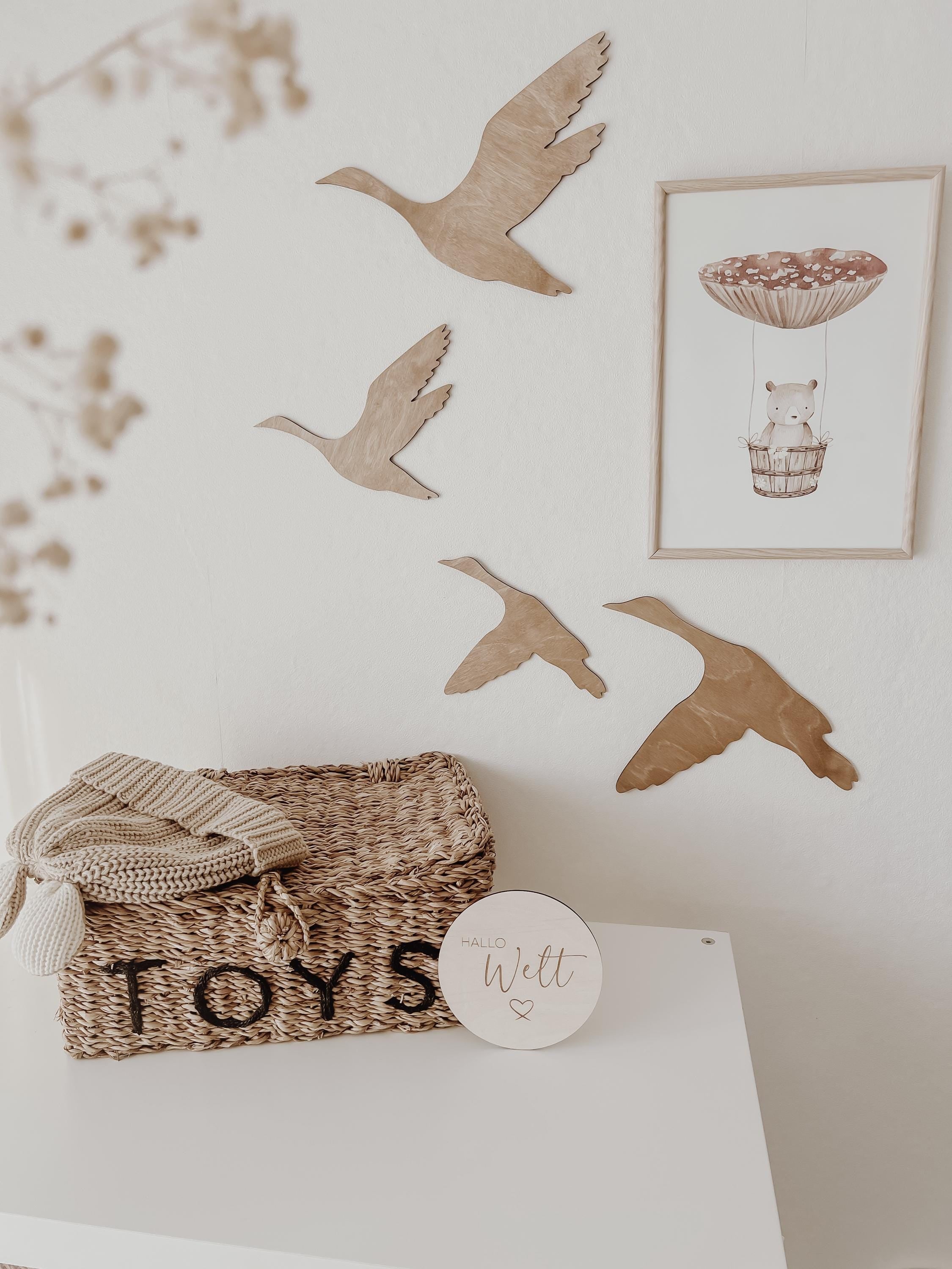 Hallo Welt Meilensteinkarte - BohoWildflowerVibes