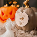 Halloween Anhänger aus Holz - BohoWildflowerVibes