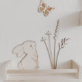 Hase aus Holz - BohoWildflowerVibes