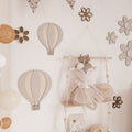 Heißluftballon - Beige, Birke - BohoWildflowerVibes