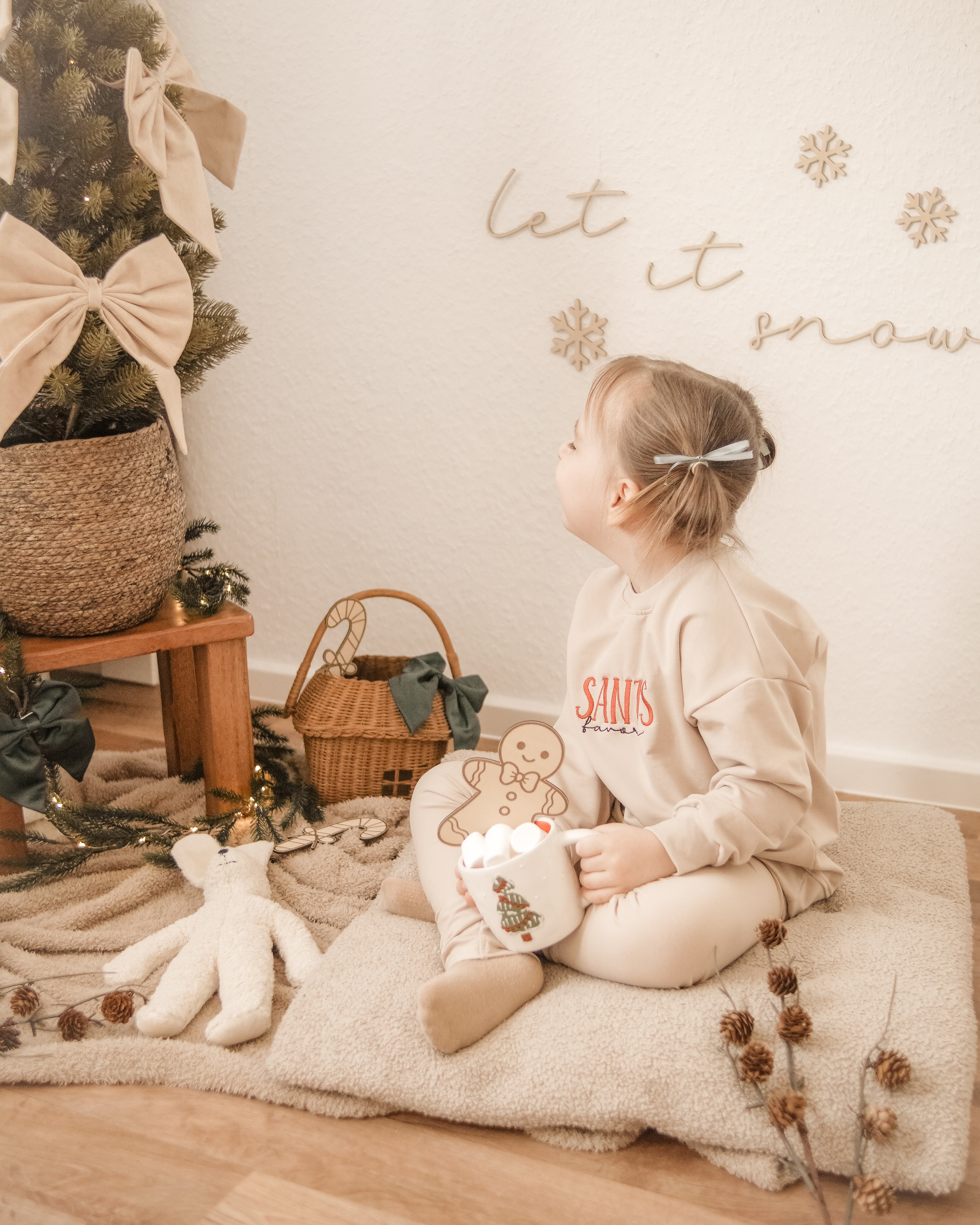 Lebkuchenmann Plätzchen aus Holz - Birke graviert