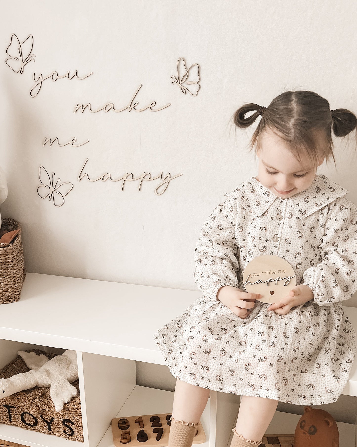 Meilensteinkarte - you make me happy