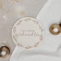 Meilensteinkarte - mein erstes Weihnachten - BohoWildflowerVibes