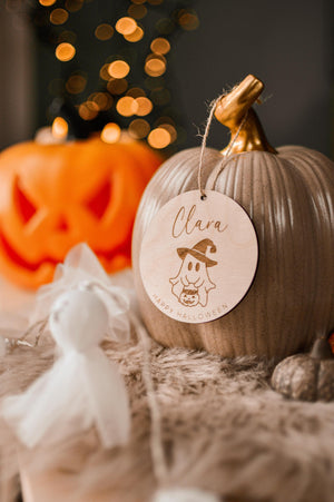 Halloween Anhänger aus Holz - BohoWildflowerVibes