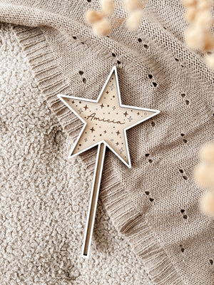 Personalisierter Zauberstab mit Namen