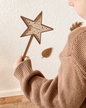 Personalisierter Zauberstab mit Namen