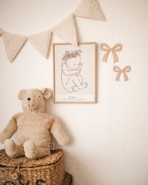 Schleifen aus Holz - Birke