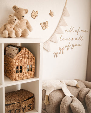 Schleifen aus Holz - Birke