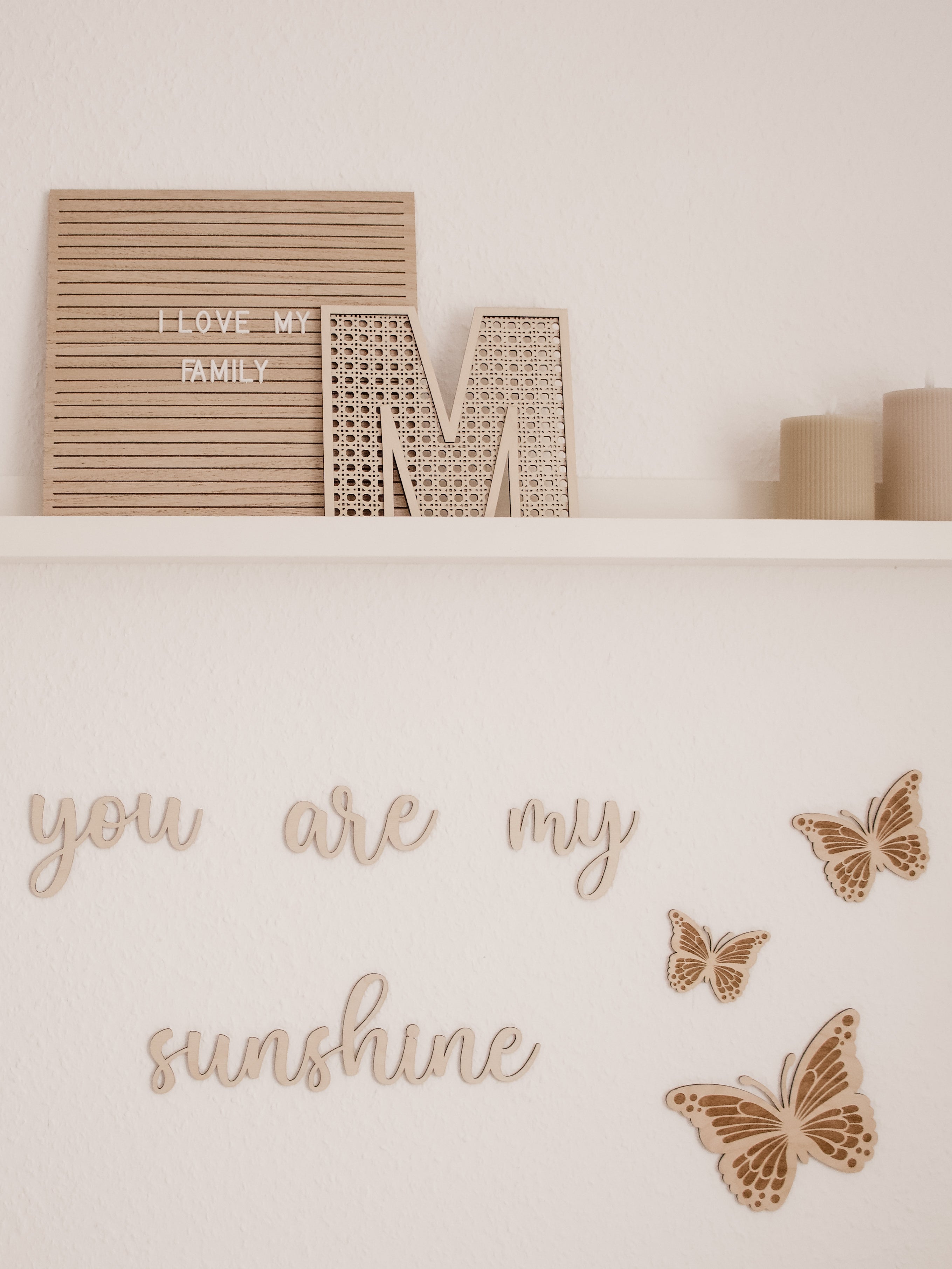 Schriftzug- you are my sunshine - BohoWildflowerVibes