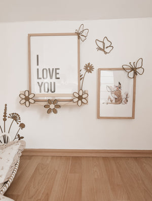 Schmetterlinge aus Holz - BohoWildflowerVibes