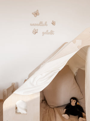 Schmetterlinge aus Holz - graviert