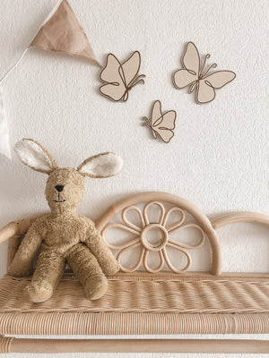 Schmetterlinge aus Holz - graviert