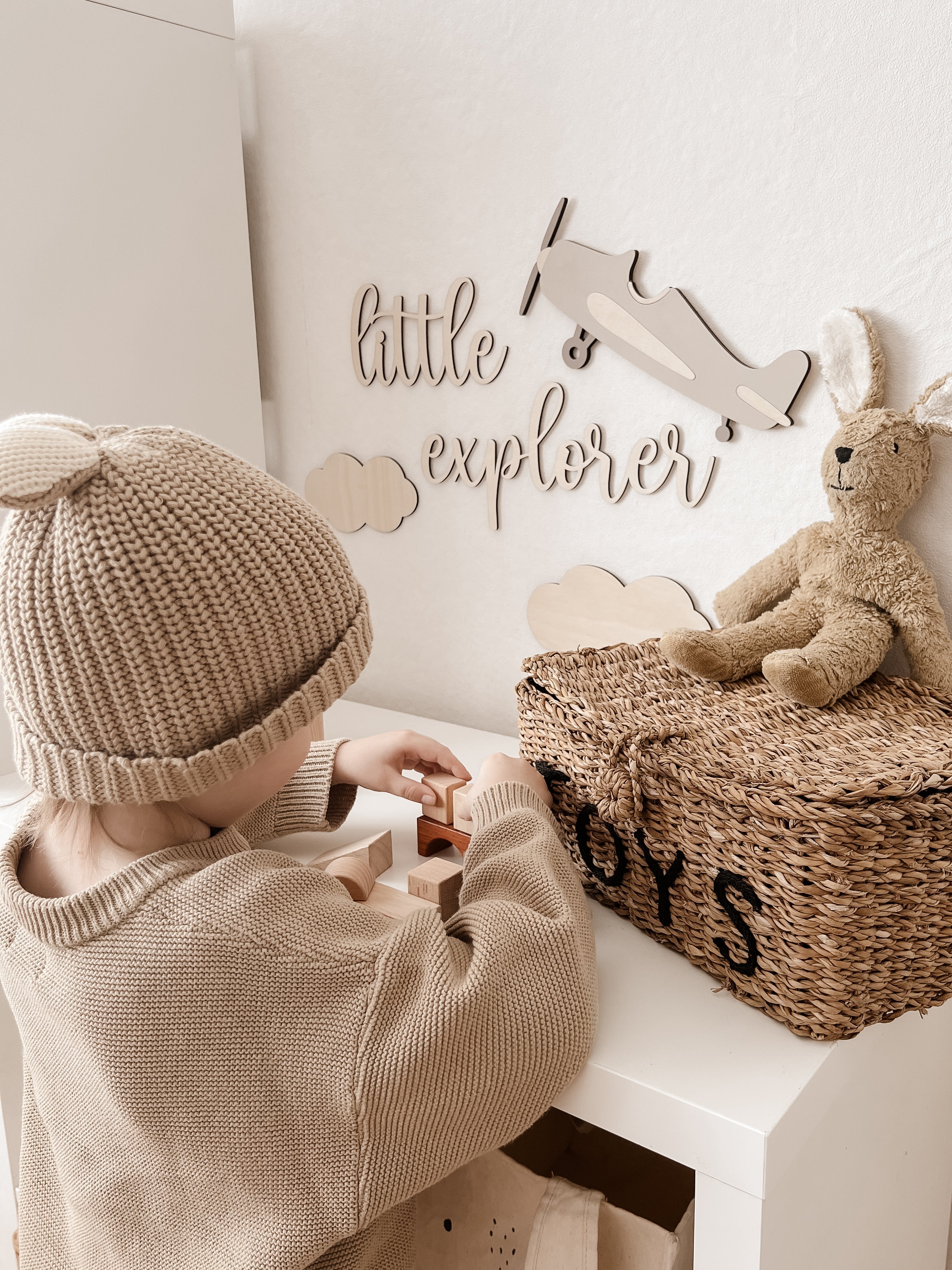 Schriftzug - little explorer