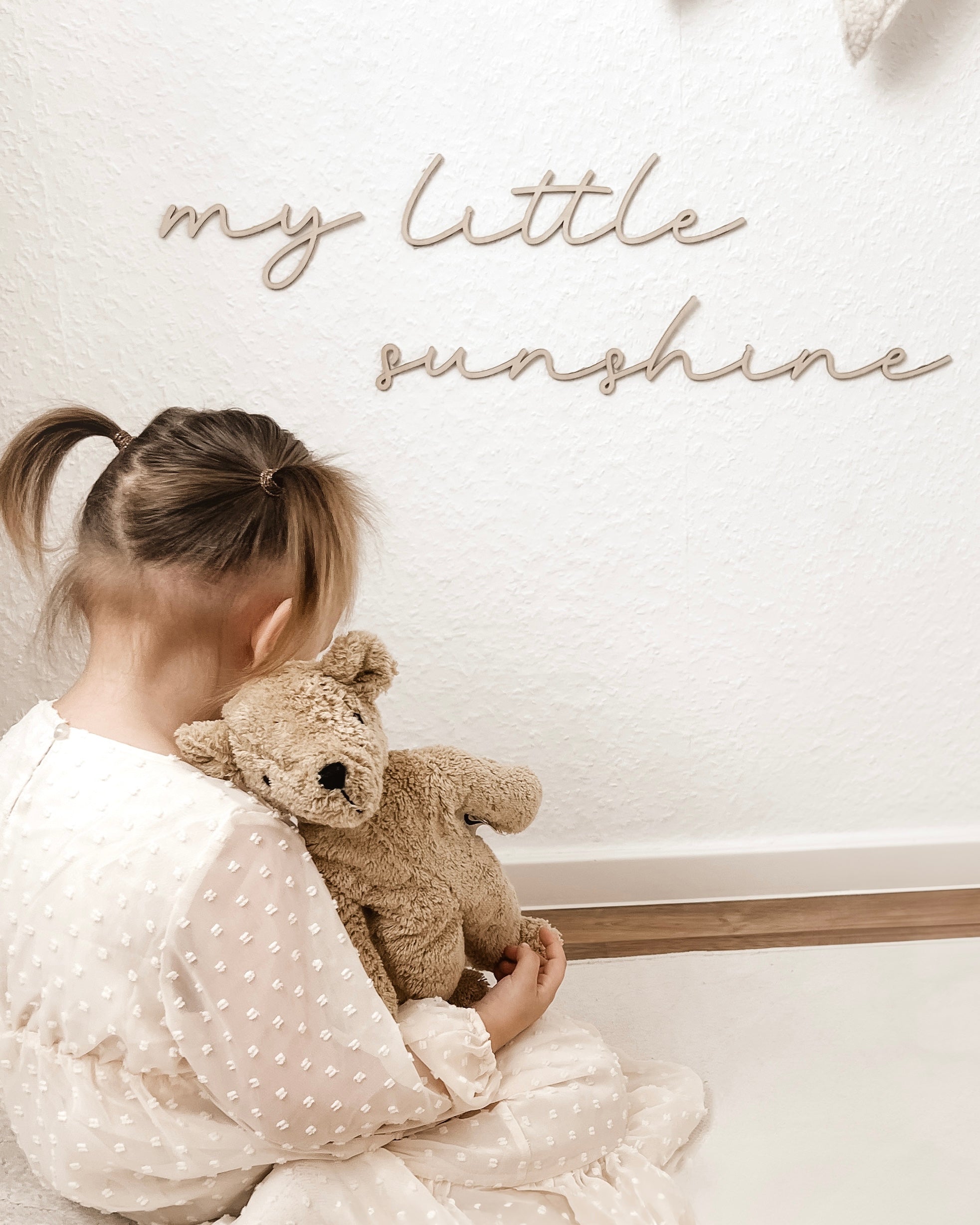 Schriftzug my little sunshine