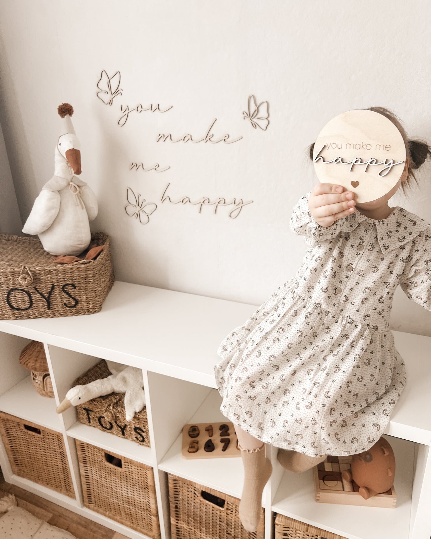 Schriftzug - you make me happy