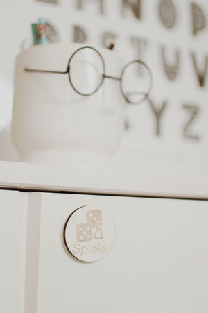 Trofast Schilder aus Holz 12er - BohoWildflowerVibes