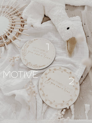 Holztafel - We made a wish and you came true - BohoWildflowerVibes