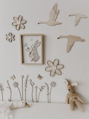 Wildblumen aus Holz - BohoWildflowerVibes