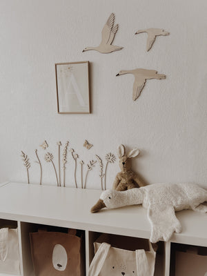 Wildblumen aus Holz - BohoWildflowerVibes