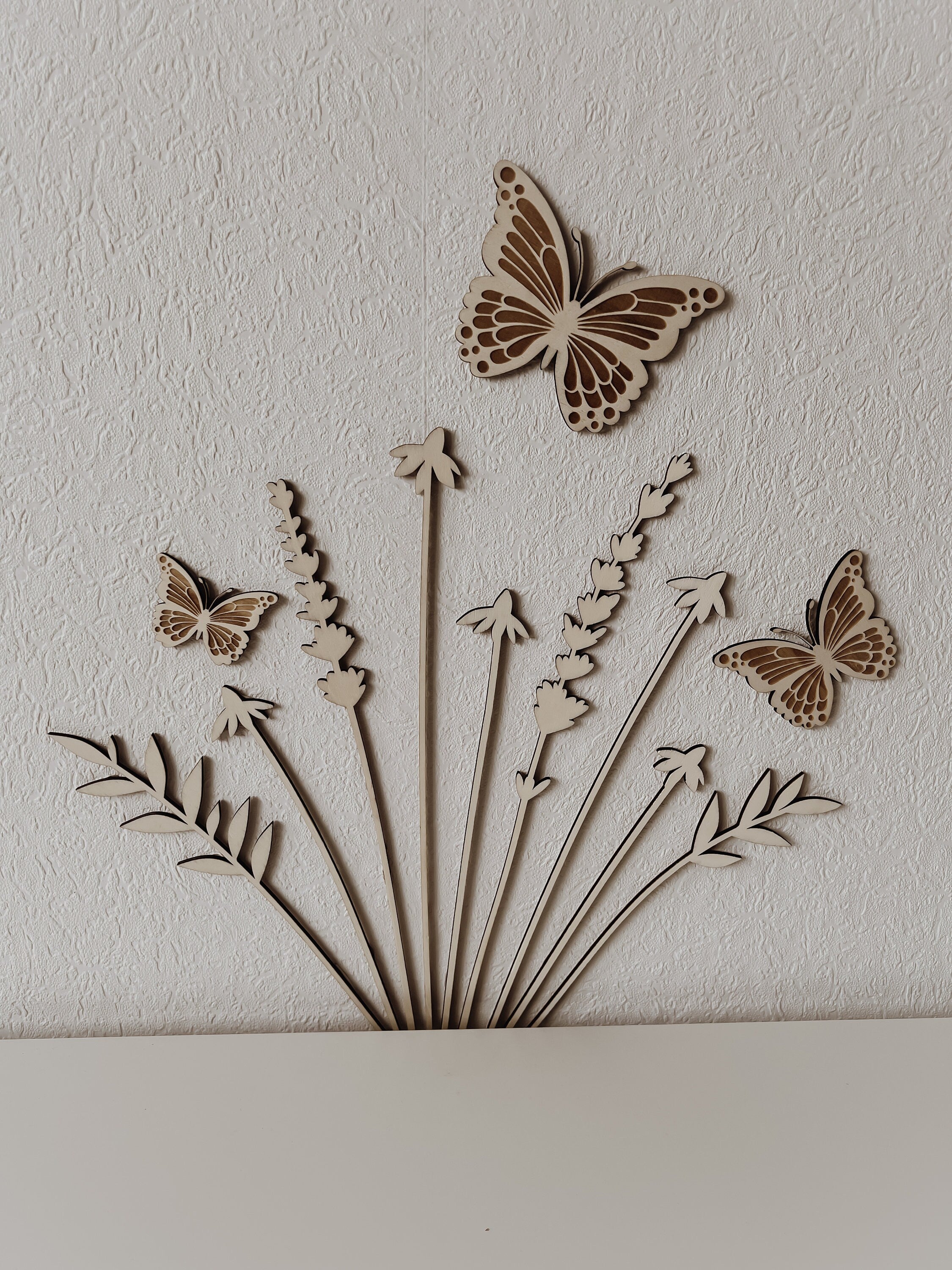 Wildblumen aus Holz - BohoWildflowerVibes