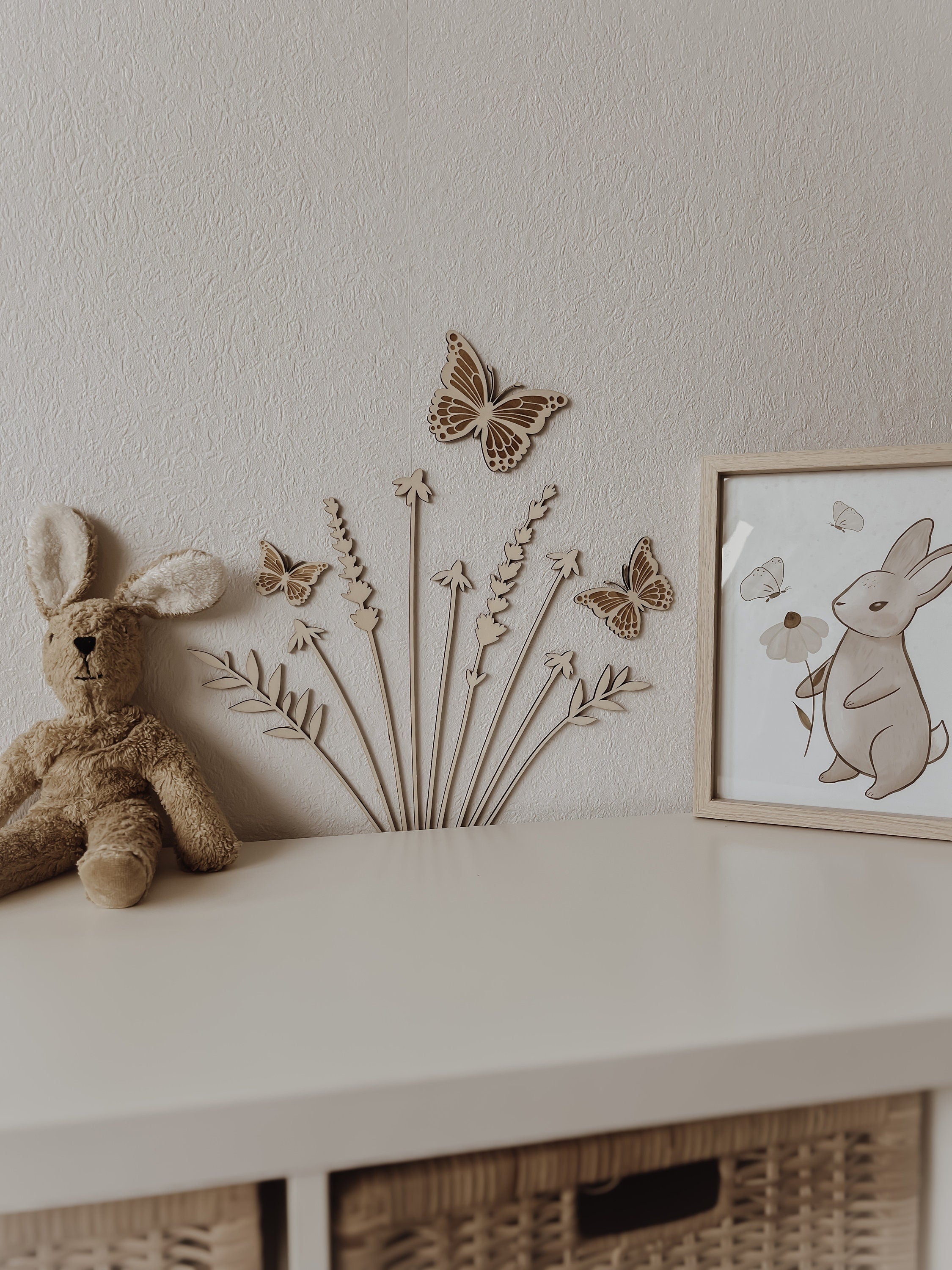 Wildblumen aus Holz - BohoWildflowerVibes