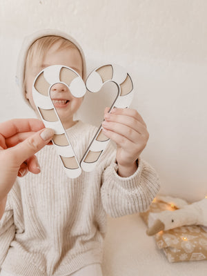 Zuckerstangen aus Holz