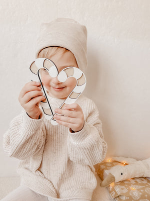 Zuckerstangen aus Holz