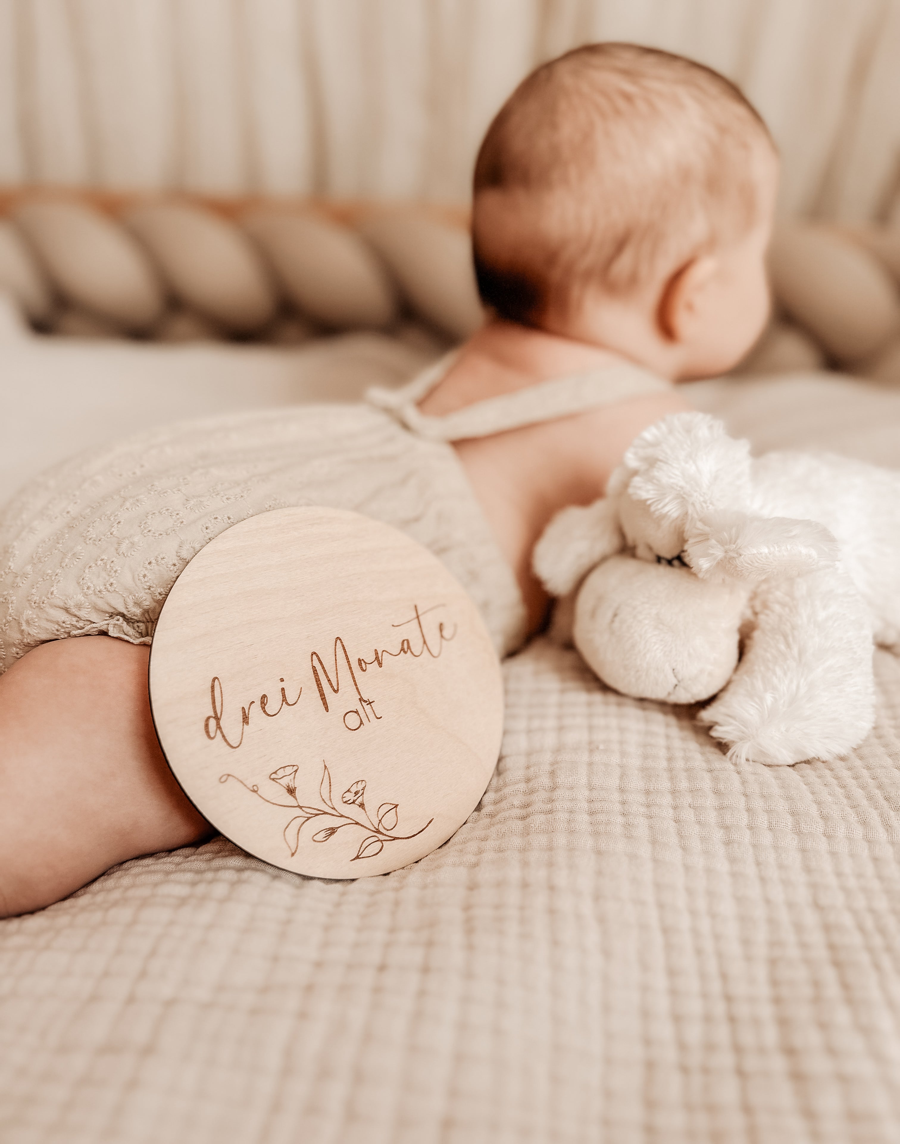 12 Meilensteinkarten - Babys erstes Jahr - BohoWildflowerVibes