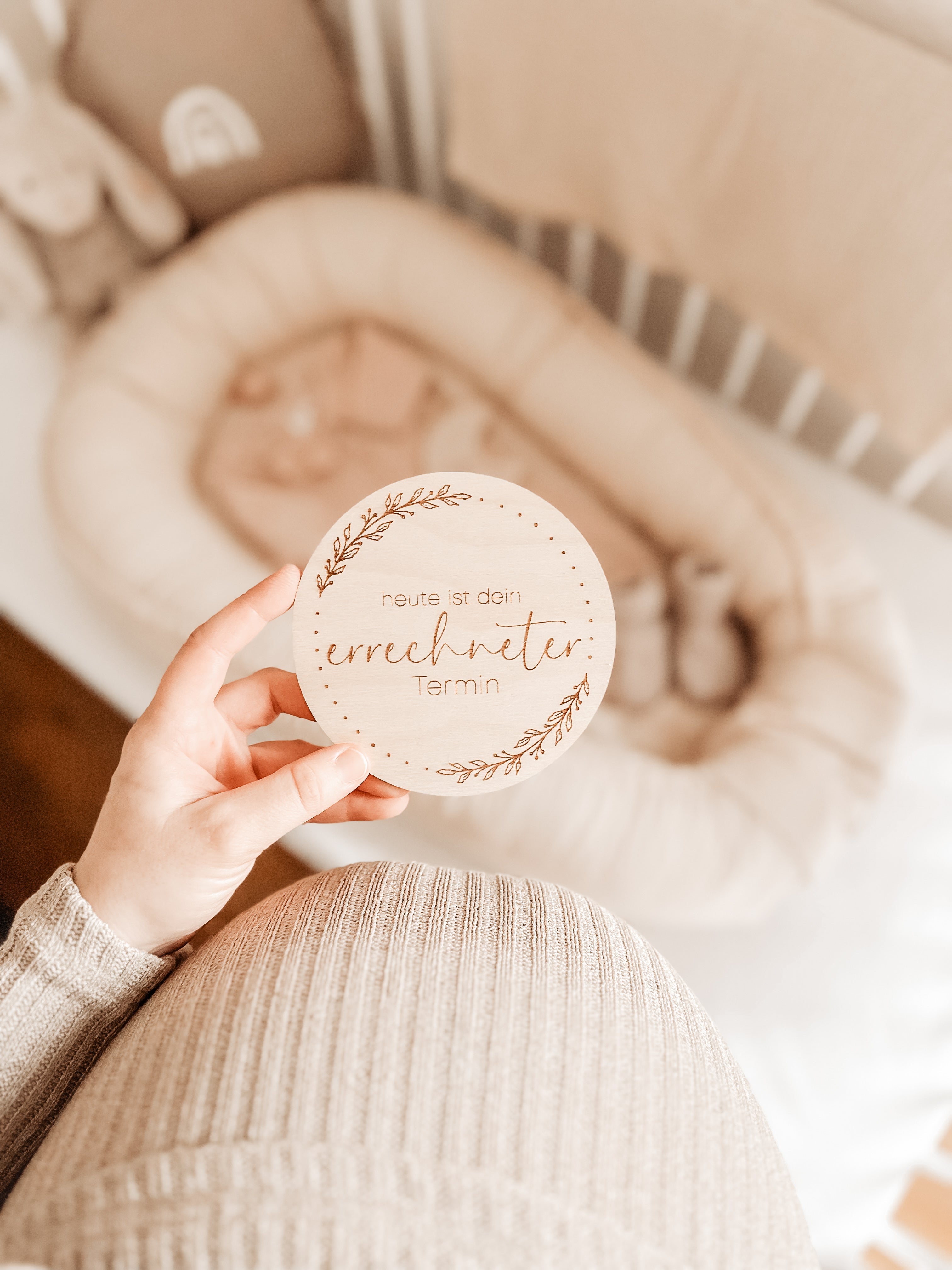 20 Meilensteinkarten Schwangerschaft aus Holz 20 Stück - BohoWildflowerVibes