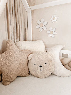 Holzblumen - weiß, Birke - BohoWildflowerVibes