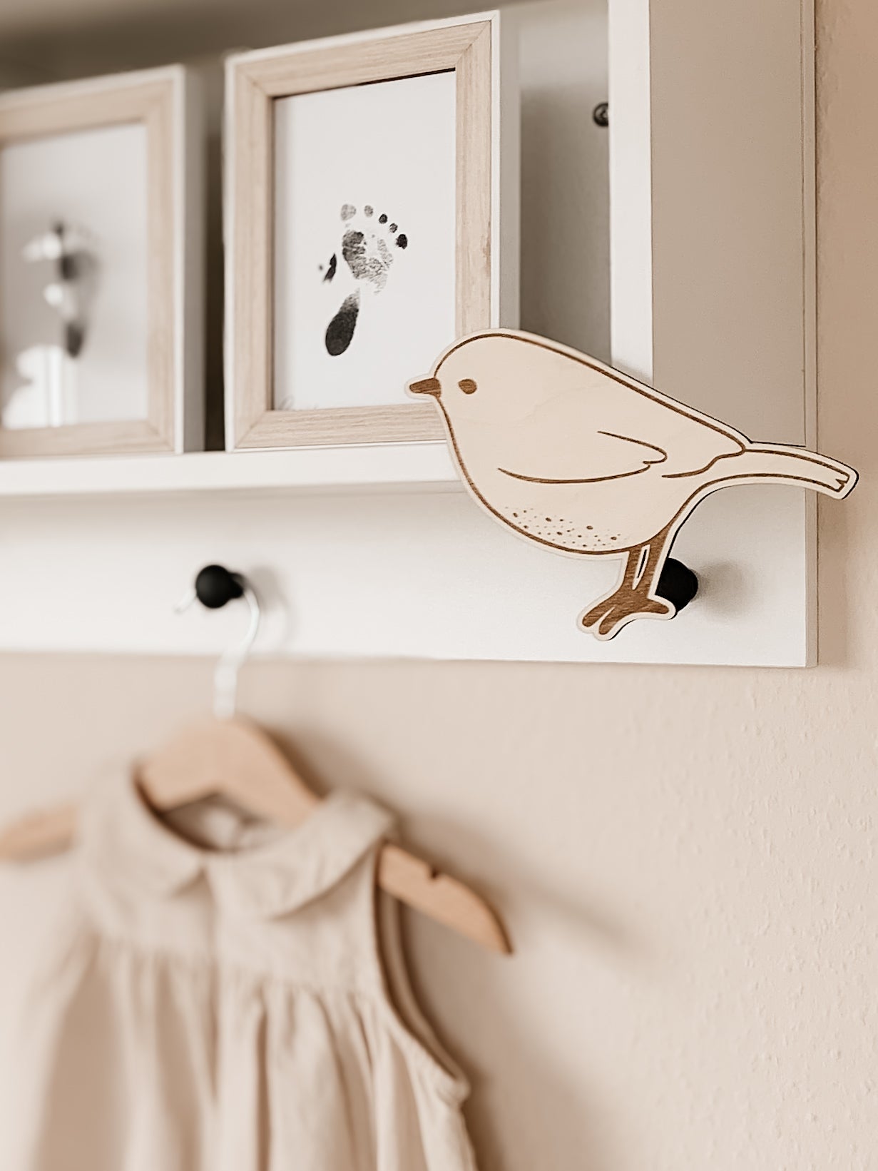 3 Vögel aus Holz - BohoWildflowerVibes