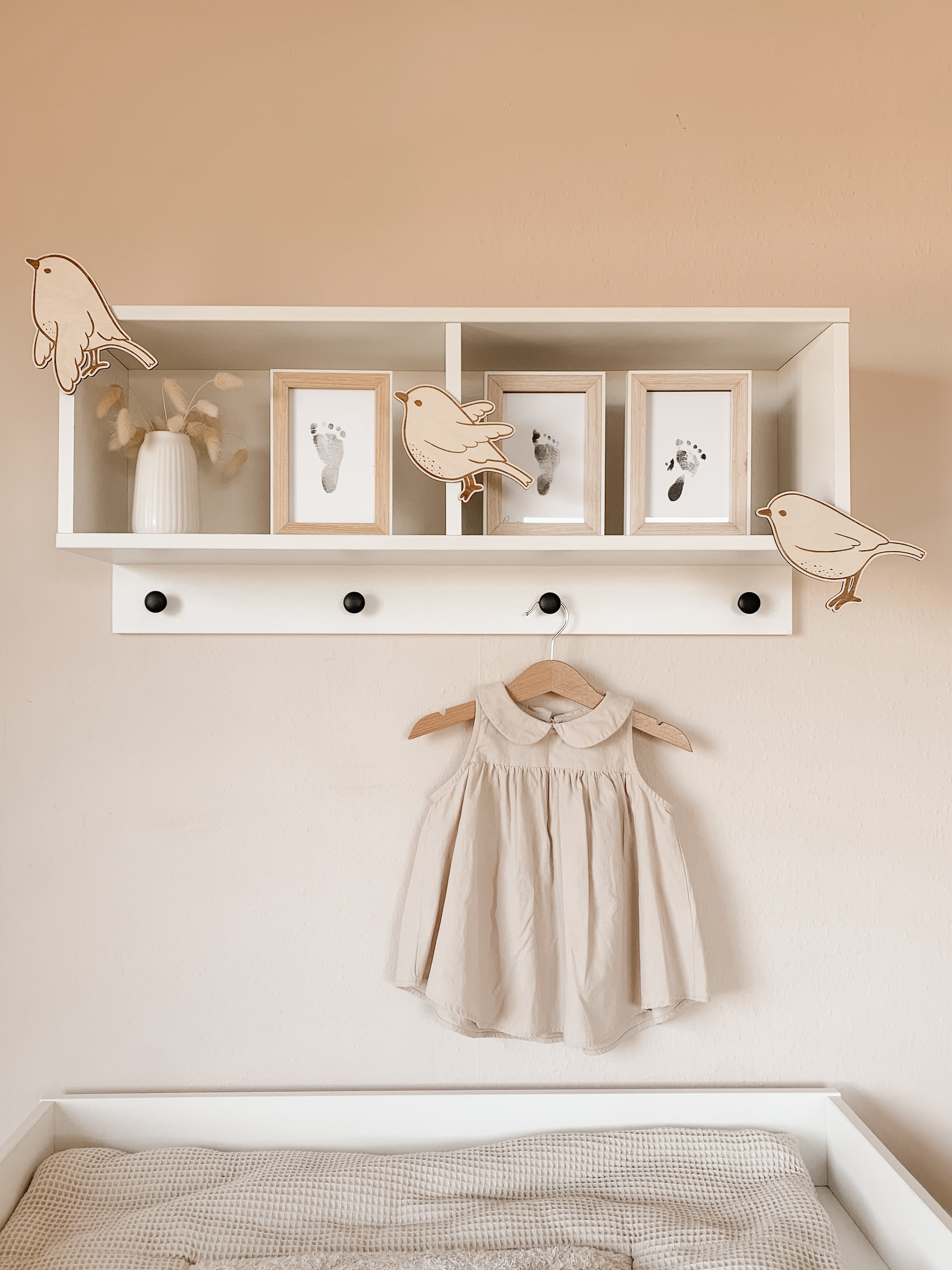 3 Vögel aus Holz - BohoWildflowerVibes