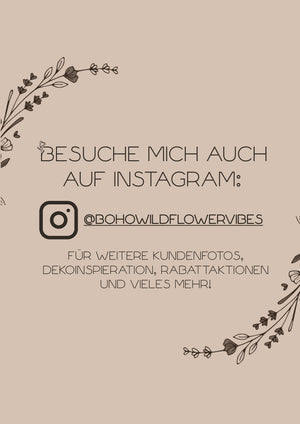 Blumenkette zum aufhängen, Dekoration für das Kinderzimmer und Babyzimmer - BohoWildflowerVibes