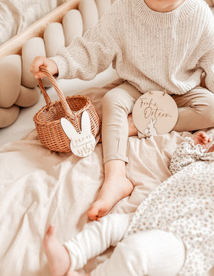 Osterkorbanhänger personalisiert