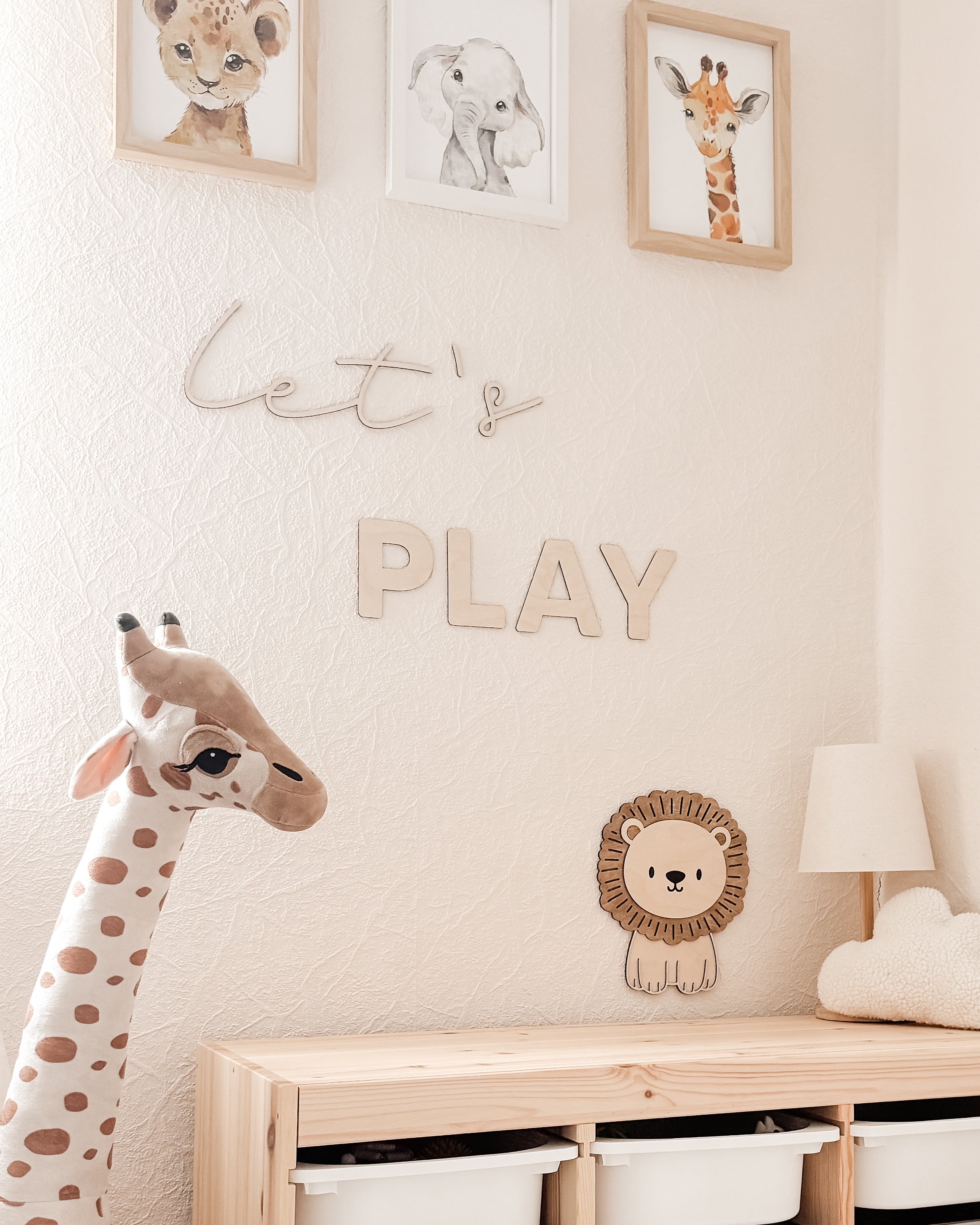 Schriftzug - let‘s Play