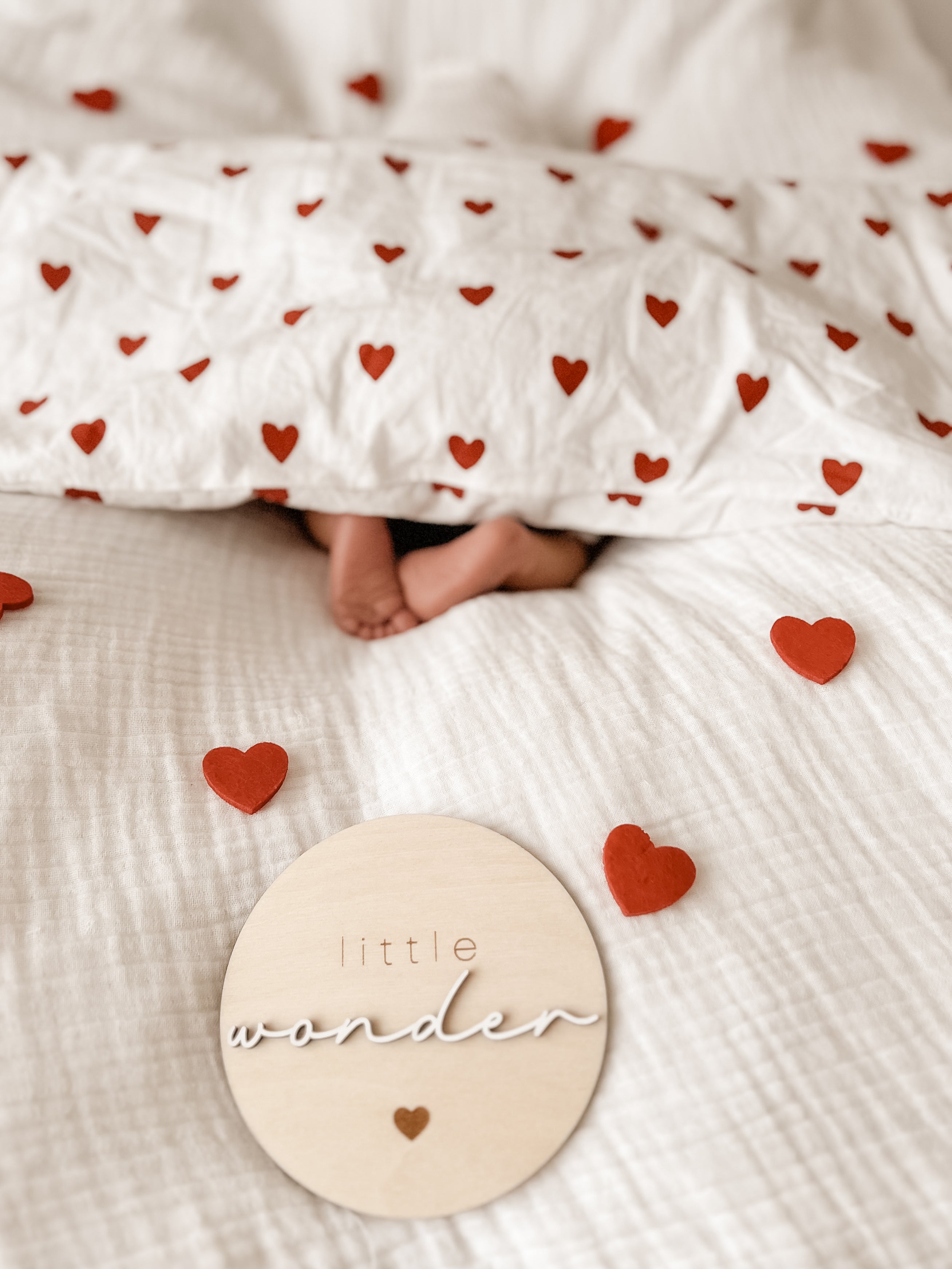 Meilensteinkarte - little wonder - BohoWildflowerVibes