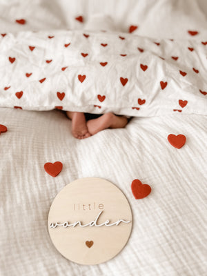 Meilensteinkarte - little wonder - BohoWildflowerVibes