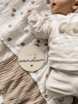 Meilensteinkarte - little wonder