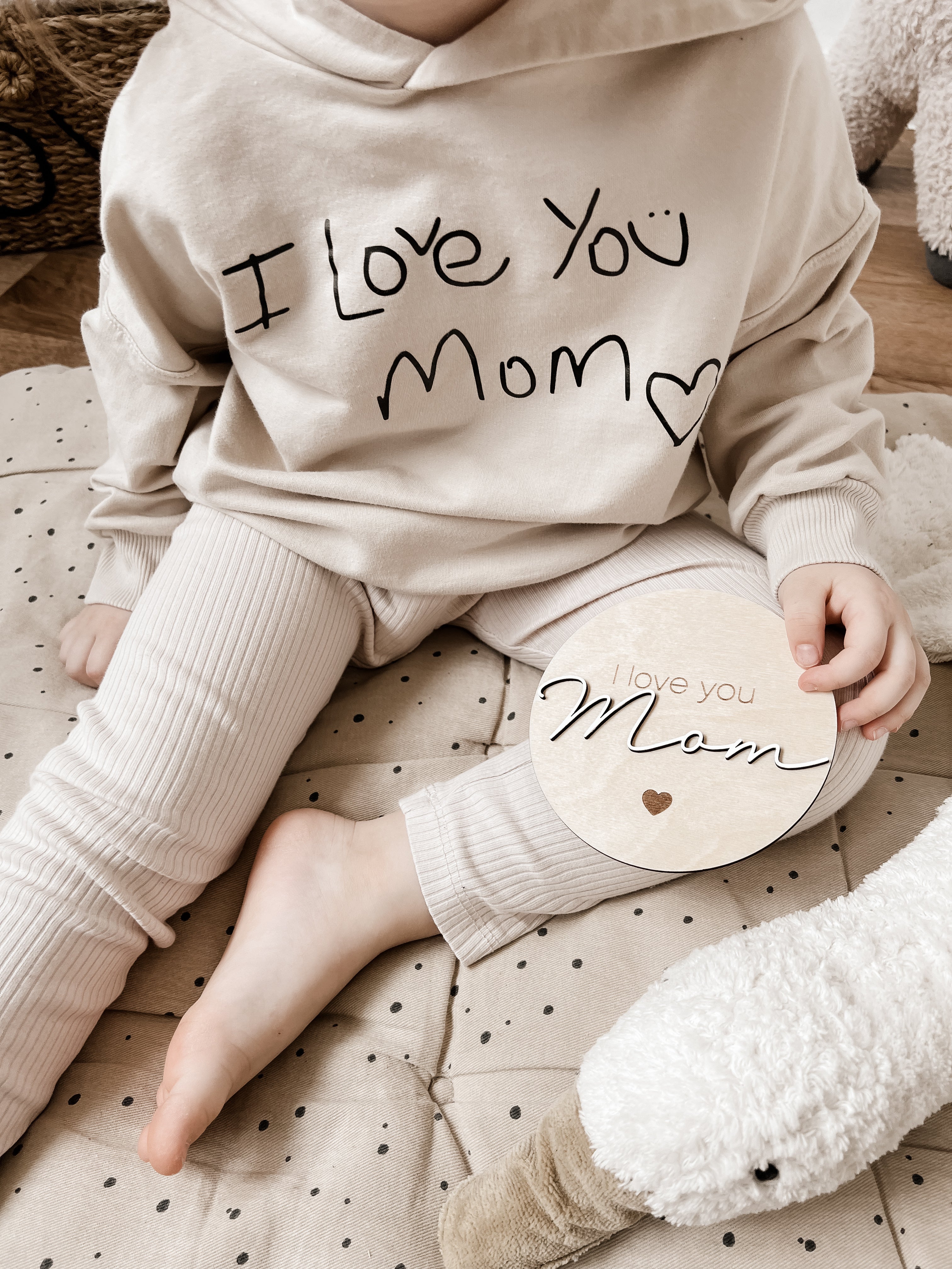 Meilensteinkarte - I love you Mom