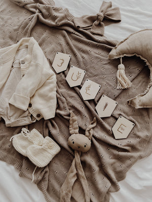 Personalisierte Wimpelkette mit Wunschmotiven - BohoWildflowerVibes