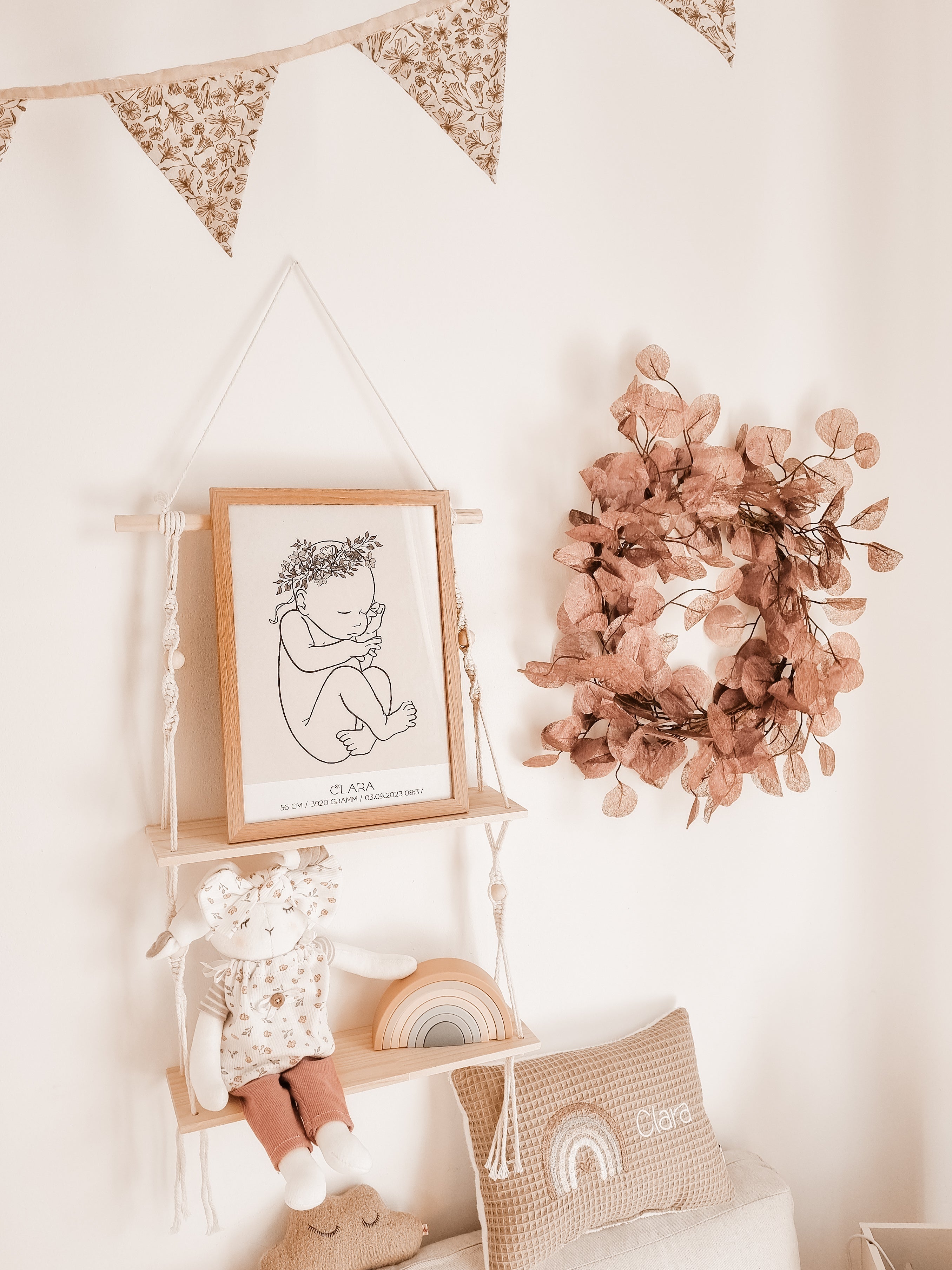 Personalisiertes Geburtsposter - Digitaler Download