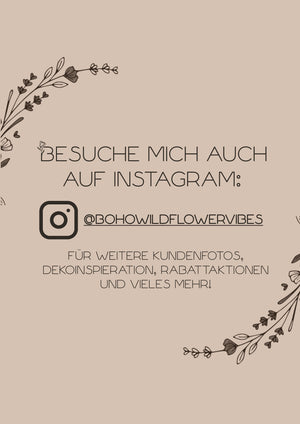 Polaroid Rahmen, Fotorahmen aus Holz - Lieblingsmensch - BohoWildflowerVibes