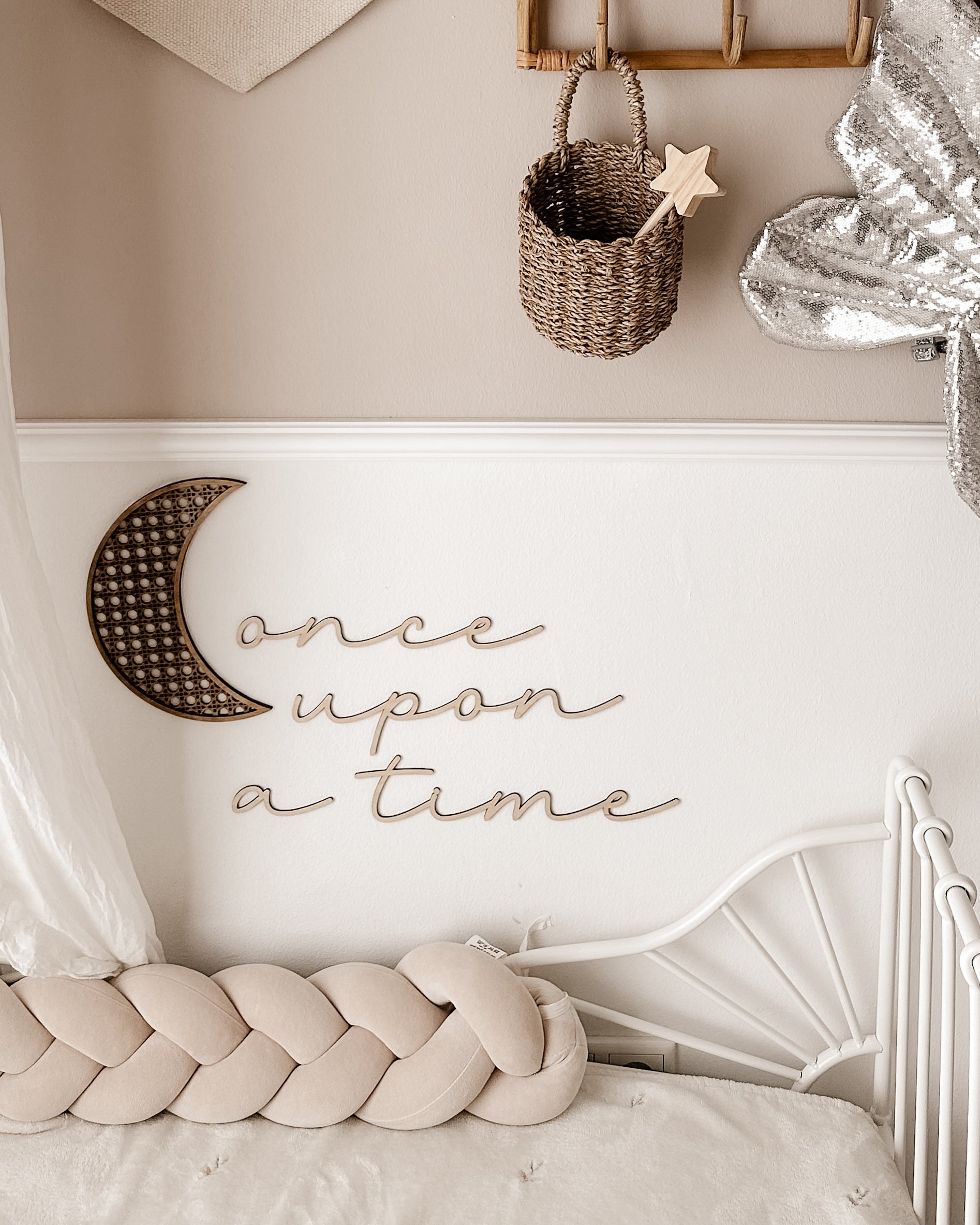 Schriftzug - once upon a time