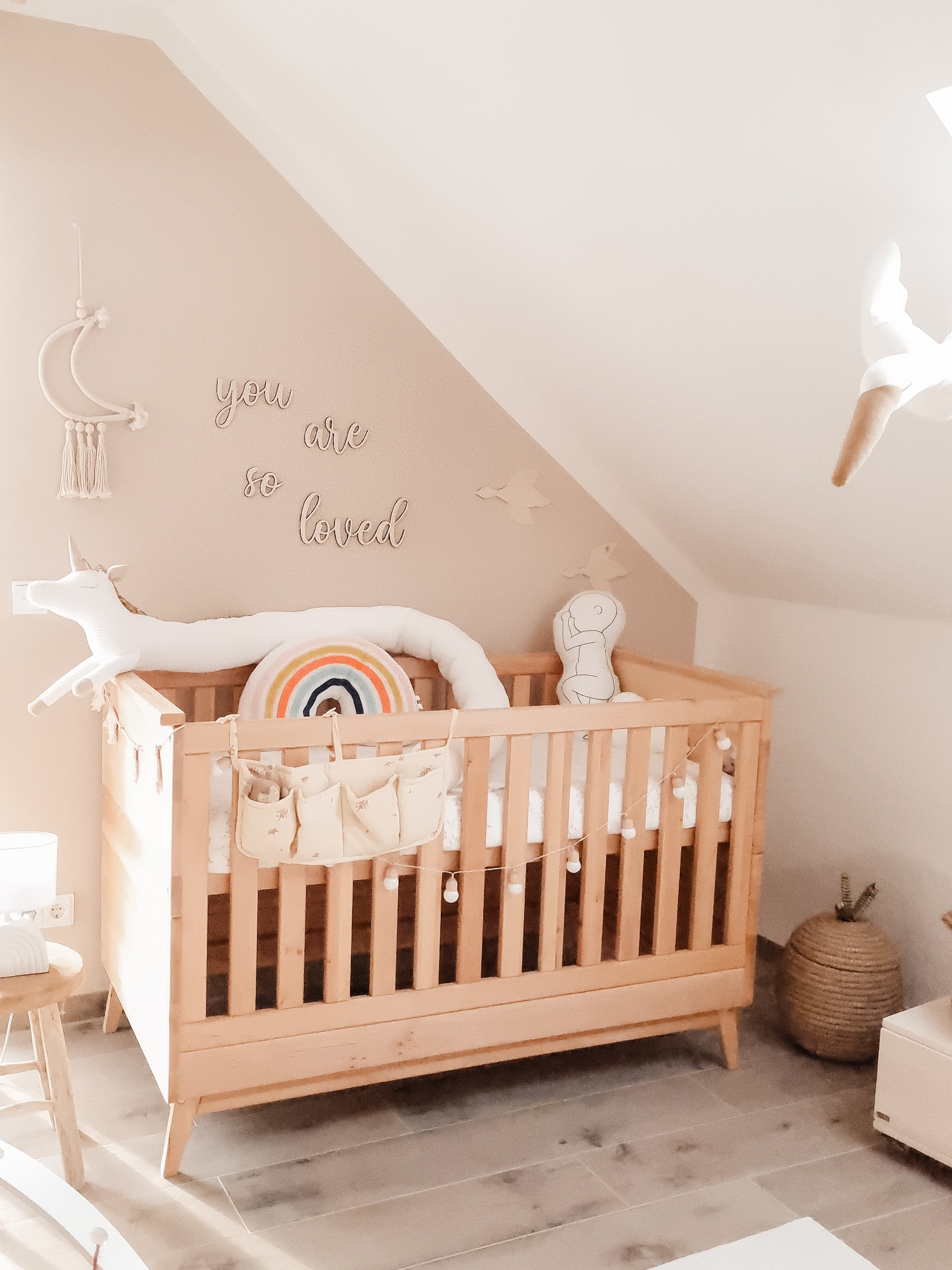 Schriftzug - you are so loved - BohoWildflowerVibes