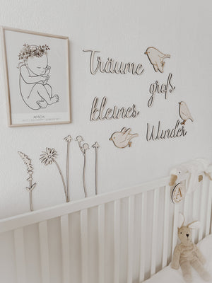 Schriftzug- Träume groß kleines Wunder - BohoWildflowerVibes