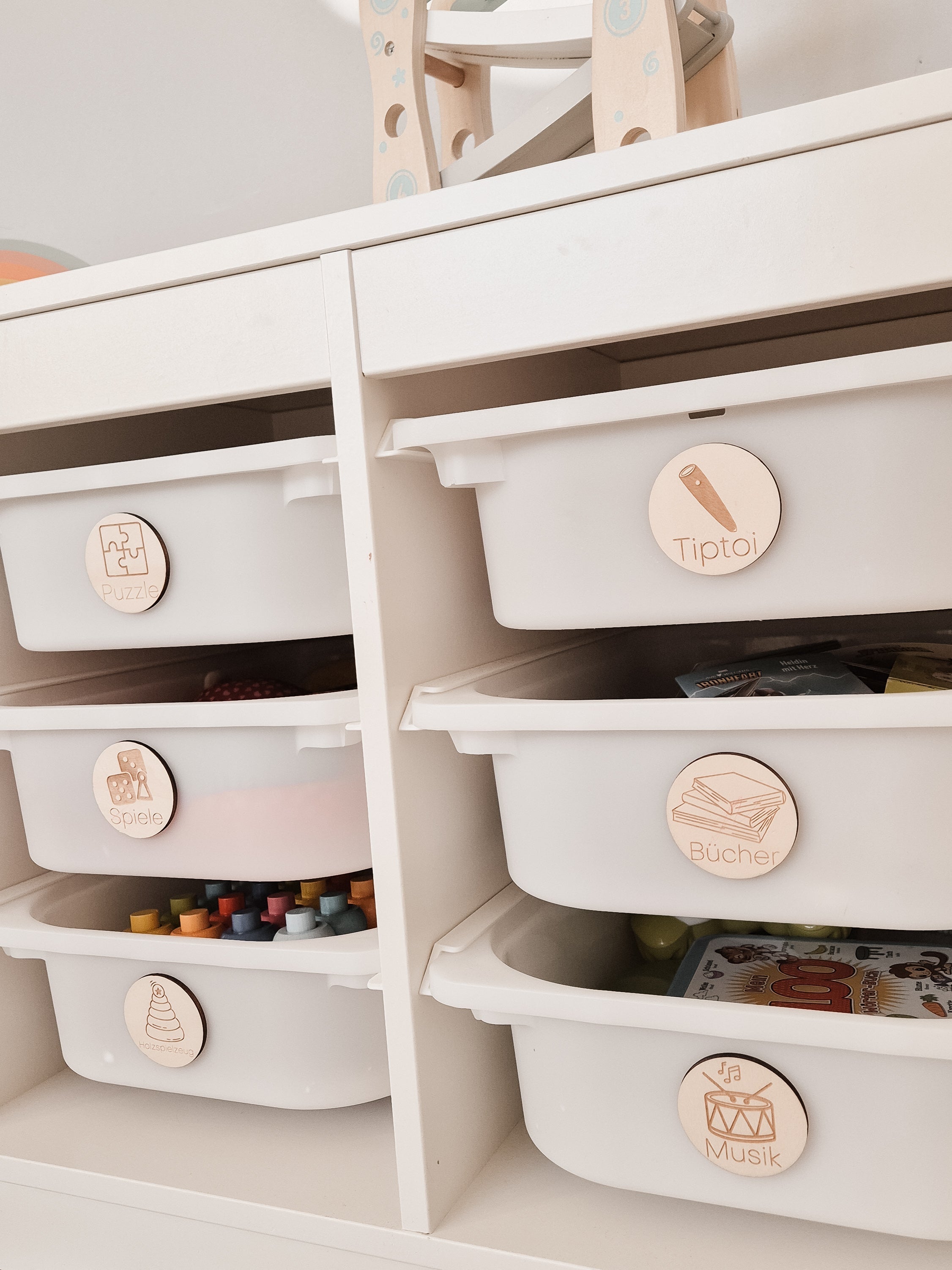 Trofast Schilder aus Holz 12er - BohoWildflowerVibes