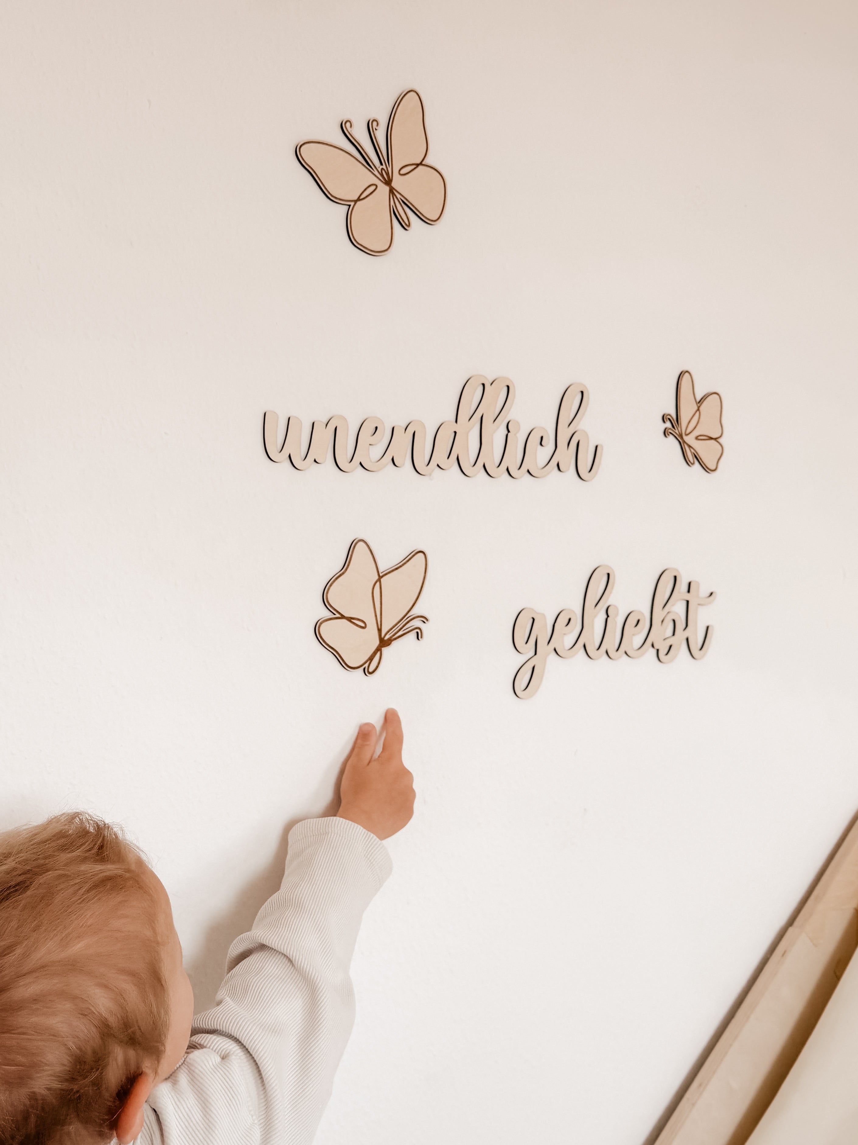 Schriftzug - unendlich geliebt