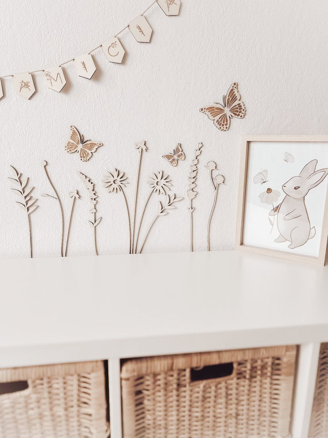 Wildblumen aus Holz - BohoWildflowerVibes