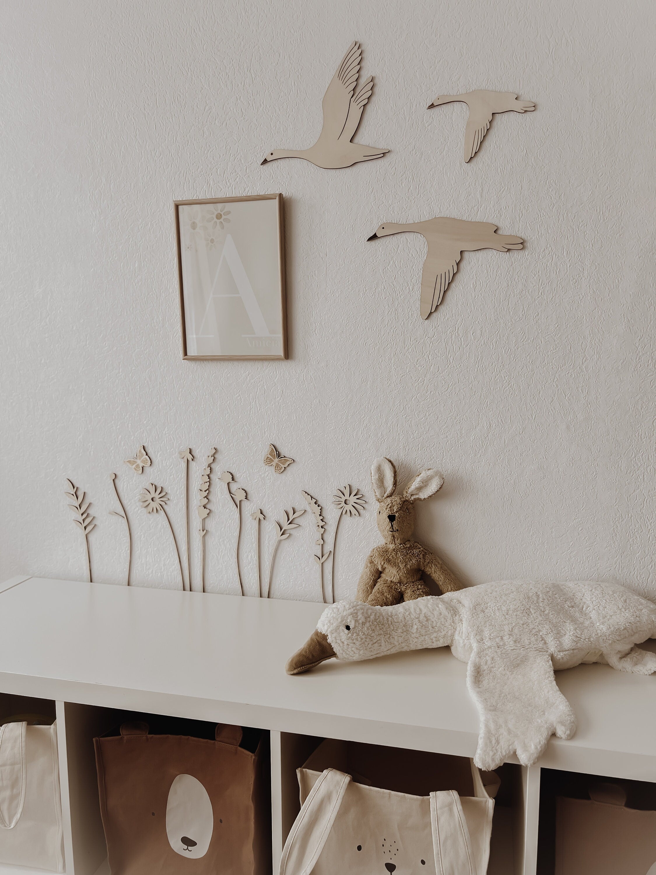 Wildblumen aus Holz - BohoWildflowerVibes